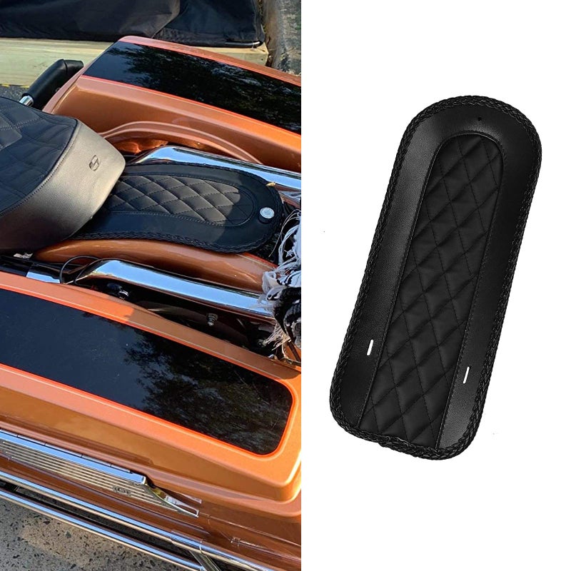 HDBUBALUS Rear Fender Bib Fit for Solo Seat Compatible with Harley Street Glide Electra Glide Road King Road Glide 2008-2019 - Image 1